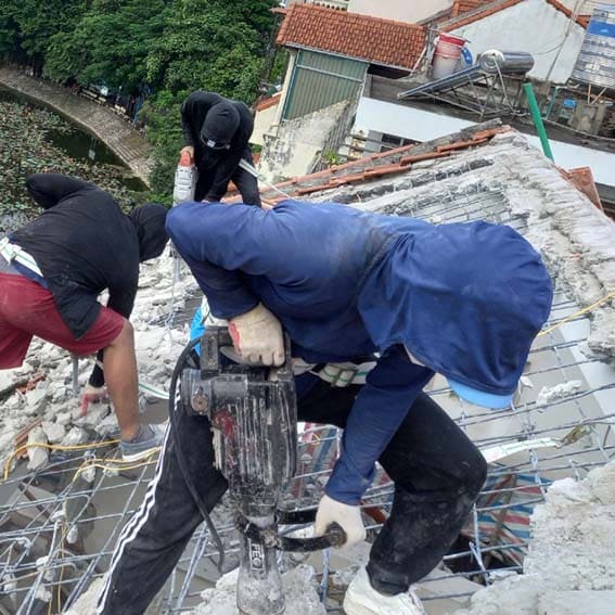 Khoan cắt bê tông, khoan rút lõi, khoan cấy thép chờ, cắt trống trượt ram dốc, khoan cắt đường